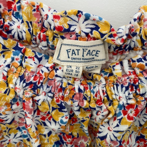 Fat Face Ditsy Floral Blouse / Shirt Sz. 18 - Picture 2 of 4